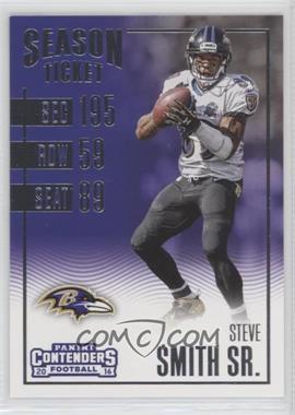 2016 Panini Contenders - [Base] #79 - Season Ticket - Steve Smith Sr.