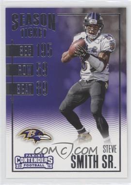 2016 Panini Contenders - [Base] #79 - Season Ticket - Steve Smith Sr.