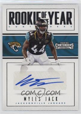 2016 Panini Contenders - Rookie of the Year Contenders - Autographs #30 - Myles Jack