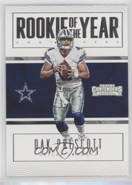 2016 Panini Contenders - Rookie of the Year Contenders #22 - Dak Prescott