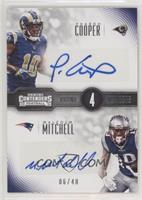 Pharoh Cooper, Malcolm Mitchell #/40