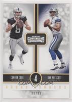 Connor Cook, Dak Prescott #/99