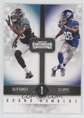 2016 Panini Contenders - Round Numbers #6 - Eli Apple, Jalen Ramsey