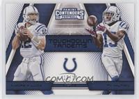 Andrew Luck, T.Y. Hilton #/10