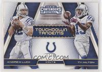 Andrew Luck, T.Y. Hilton #/99