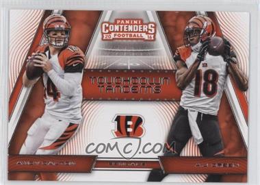 2016 Panini Contenders - Touchdown Tandems #2 - A.J. Green, Andy Dalton