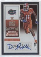 College Ticket Variation - Demarcus Robinson (Orange Jersey) #/99