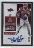 College Ticket Variation - Alex Collins (White Pants) #/99