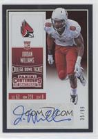 College Ticket - Jordan Williams (Standing Upright) #/99