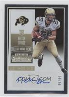 College Ticket - Nelson Spruce (Gold Pants) #/99