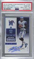 College Ticket - Paxton Lynch (Base) [PSA 10 GEM MT] #/99