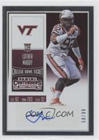 College Ticket - Luther Maddy #/99