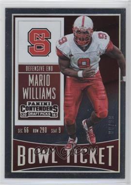 2016 Panini Contenders Draft Picks - [Base] - Bowl Ticket #69 - Mario Williams /99