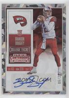 College Ticket - Brandon Doughty (Ball at Helmet) #/23