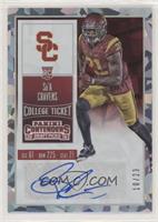 College Ticket - Su'a Cravens #/23