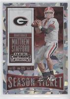 Season Ticket - Matthew Stafford #/23