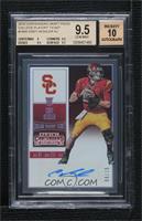 College Ticket - Cody Kessler (Both Hands on Football) [BGS 9.5 GEM&n…