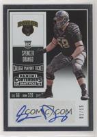 College Ticket - Spencer Drango [EX to NM] #/15