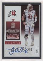 College Ticket - Jared Norris #/15