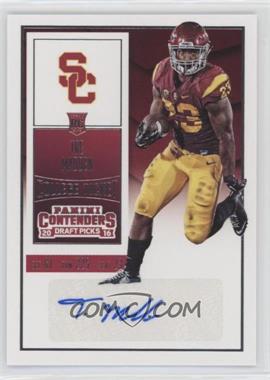 2016 Panini Contenders Draft Picks - [Base] #131.2 - College Ticket Variation - Tre Madden (Red Jersey)