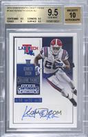 College Ticket - Kenneth Dixon (White Jersey) [BGS 9.5 GEM MINT]