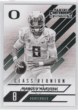 2016 Panini Contenders Draft Picks - Class Reunion #15 - Marcus Mariota