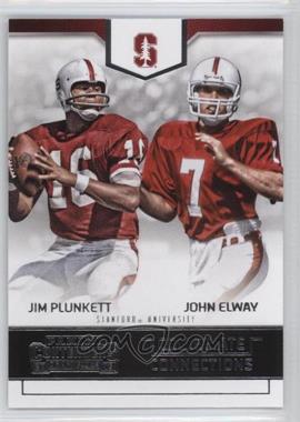 2016 Panini Contenders Draft Picks - Collegiate Connections #18 - Jim Plunkett, John Elway