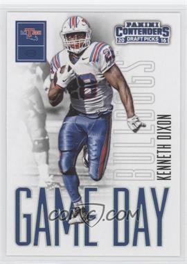 2016 Panini Contenders Draft Picks - Game Day Tickets #36 - Kenneth Dixon