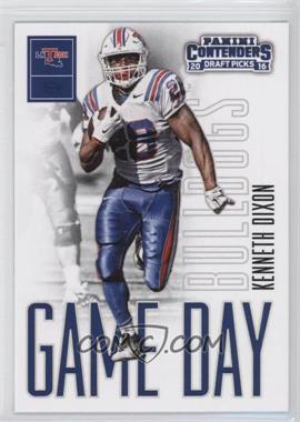 2016 Panini Contenders Draft Picks - Game Day Tickets #36 - Kenneth Dixon