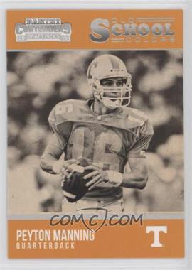 2016 Panini Contenders Draft Picks - Old School Colors #19 - Peyton Manning