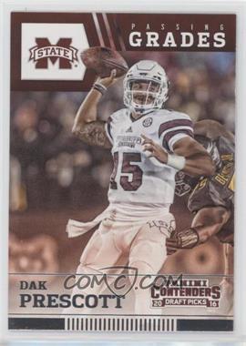 2016 Panini Contenders Draft Picks - Passing Grades #7 - Dak Prescott