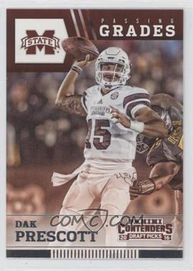 2016 Panini Contenders Draft Picks - Passing Grades #7 - Dak Prescott