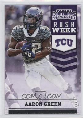 2016 Panini Contenders Draft Picks - Rush Week #5 - Aaron Green