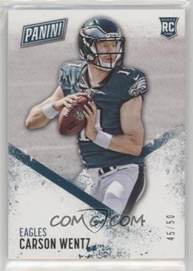 2016 Panini Day - [Base] - Thick Stock #79 - Carson Wentz /50