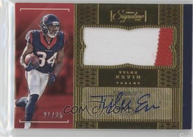 2016 Panini Donruss Signature Series - [Base] - Gold #285 - Rookie Jersey - Tyler Ervin /25