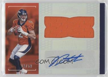 2016 Panini Donruss Signature Series - [Base] - Holo Silver #269 - Rookie Jersey - Paxton Lynch /50