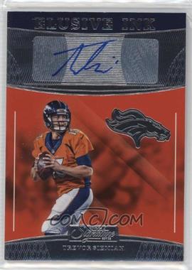 2016 Panini Donruss Signature Series - Elusive Ink #EI-TS - Trevor Siemian