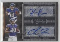 Keenan Reynolds, Chris Moore #/100