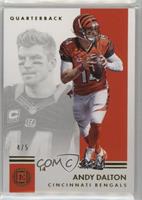 Andy Dalton #/5