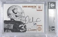 Rookie Endorsements - DeAndre Washington [BGS 8.5 NM‑MT+] #/75