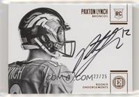 Rookie Endorsements - Paxton Lynch #/25