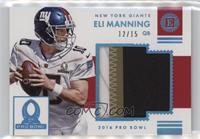 Eli Manning #/15