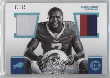 2016 Panini Encased - Rookie Dual Memorabilia - Sapphire #2 - Cardale Jones /25