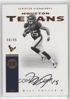 Will Fuller V #/49