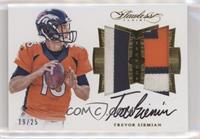 2017 Panini Flawless Update - Trevor Siemian #/25