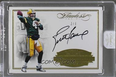 2016 Panini Flawless - Flawless Finishes Autographs #FFBF - Brett Favre /5 [Uncirculated]