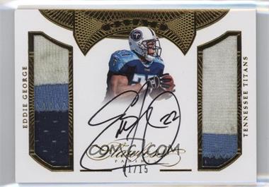 2016 Panini Flawless - Greats Dual Patch Autographs #GPEG - Eddie George /15