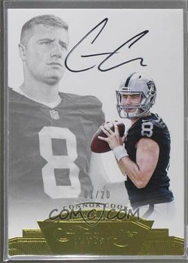 2016 Panini Flawless - Rookie Flawless Signatures #RFCC - Connor Cook /20 [Noted]