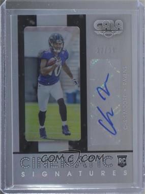 2016 Panini Gala - Cinematic Rookie Signatures #CRS-CM - Chris Moore /99