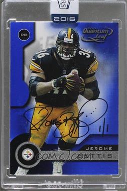 2016 Panini Honors - Recollection Collection #01DQL-147 - Jerome Bettis (2001 Donruss Quantum Leaf) /1 [Buyback]